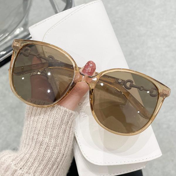 Customized Logo PC Round Metal Sunglasses Unisex Classic Polarized Sunglasses