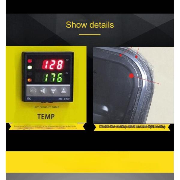 1100*850*650MM Packaging Material Plastic Induction Seal Machine 1000W for Vacuum Sealing
