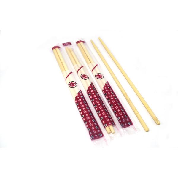 Individually Wrapped Opp Bag Sturdy Smooth Finish Wooden Chopsticks Disposable