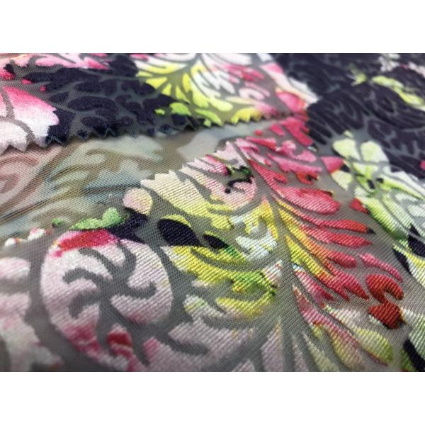 Тон 2 сгорел вне микро- ткань бархата для 94% полиэстер 190ГСМ Одевать Розов Поднимать дам