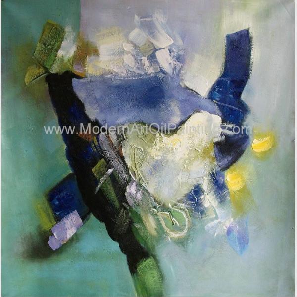 Hand - Painted Wall Decorative Abstract Art Canvas Paintings Modern For Hotels
