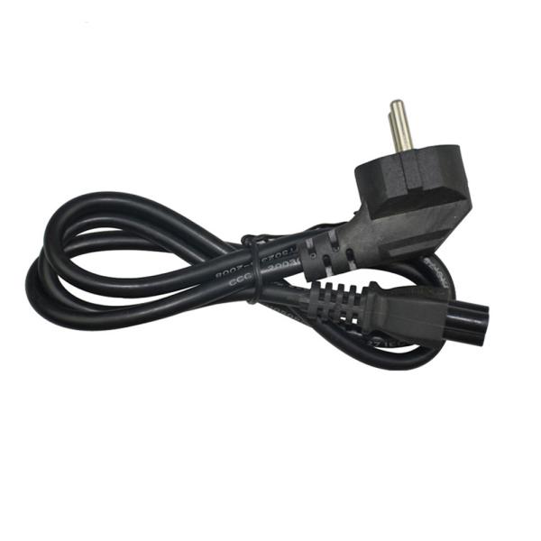 Home Appliance EU Power Cord 3 Pin Computer Power Cable 1mtr-2mtr