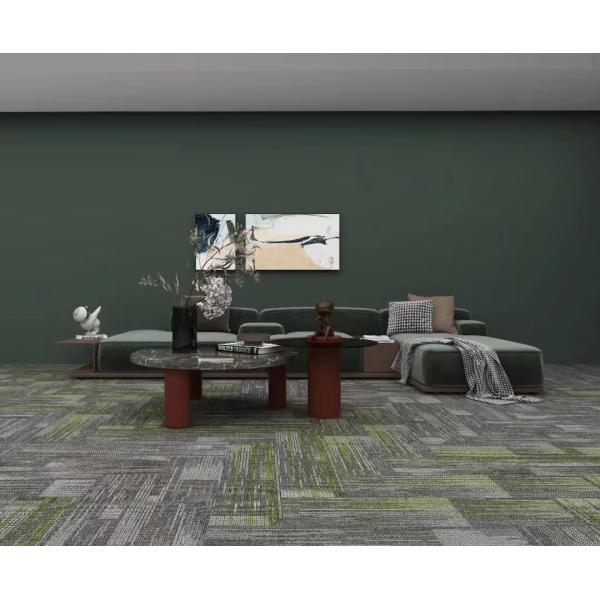 Commercial Office Nylon Carpet Tiles with PVC Backing Heavy Duty and Easy to Install