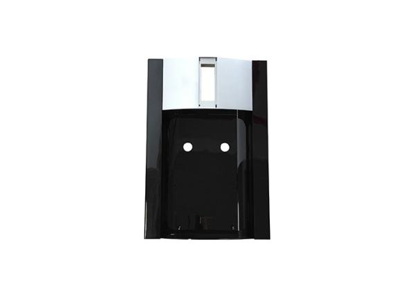 Black Color Water Dispenser Parts Front Upper Plastic Panel With 2 Holes