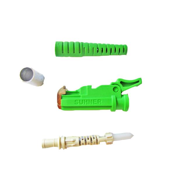 E2000APC Fiber Optic Accessories Connector 50dB Telecomunication Class
