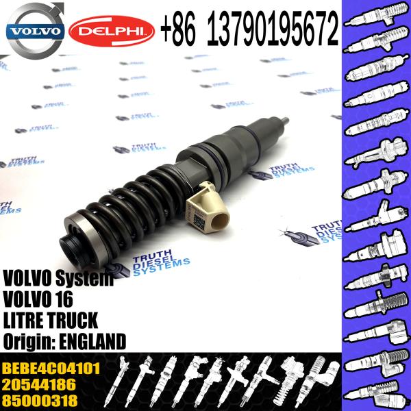 Injecteur de gazole de vente directe 20544186 85000318 BEBE4C04101 pour VOL CAMION de 16 LITRES