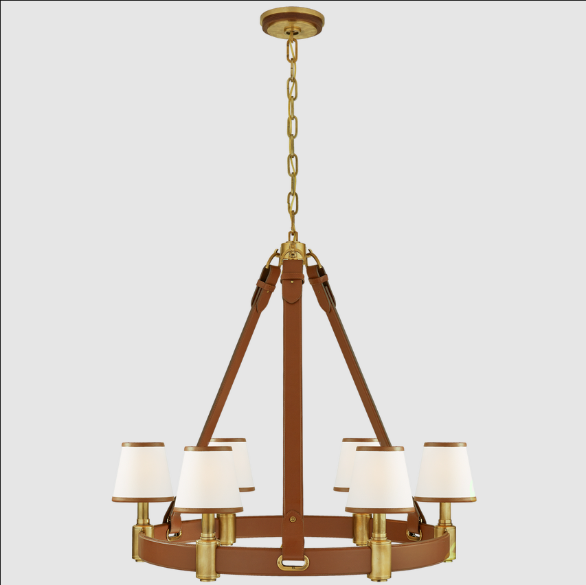 YH Luxury Vintage Brass LED Pendant Light Chandelier with Customizable Design for Kitchen and Dining
