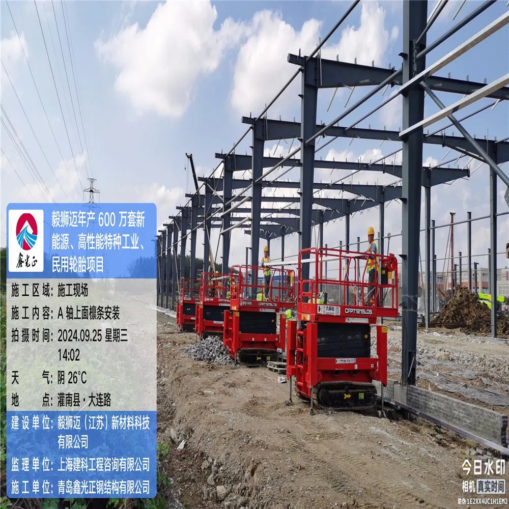 Efficient Industrial Building Featuring Customizable Steel Structure Options