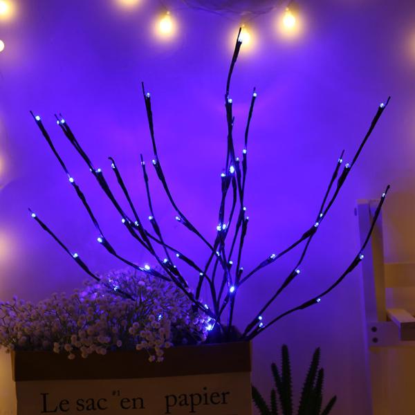 2000lm LED Simulation Tree Lights for Creative Bedroom Decor on Christmas Holiday