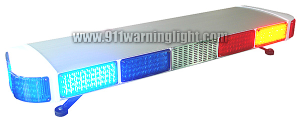 TBD-GA-08325I LED lightbar with 100W siren & speaker, PC lens & Aluminium cover and base,