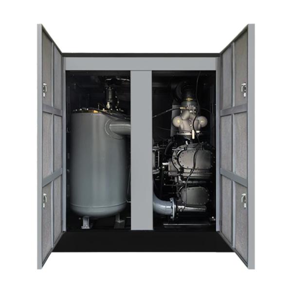 Two Stage 500 HP High Pressure Screw Air Compressor 3 Phase 575V - 600V