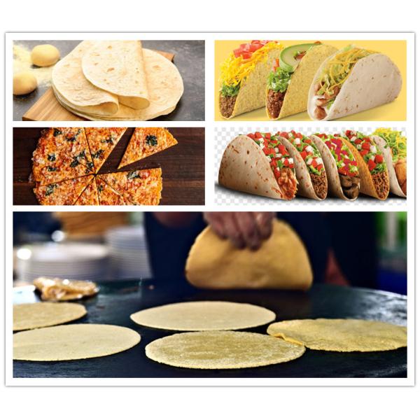 Commercial automatic small flat pita bread tortilla machine