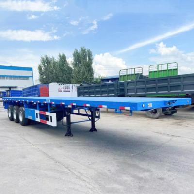 TITAN 3 Axle Semi Trailer Flat Bed Semi Trailer for Sale