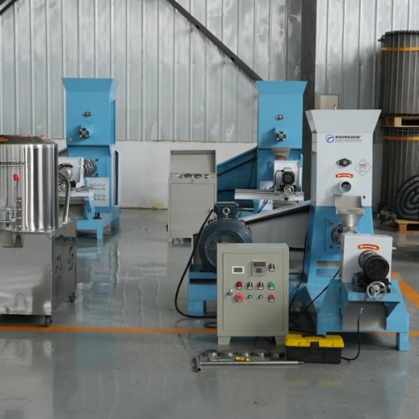 Industrial 50 /100 /120 /150 /200/300 /350 /500kg/h animal feed extruder Dry Cat Shrimp Dog Food Making Machine