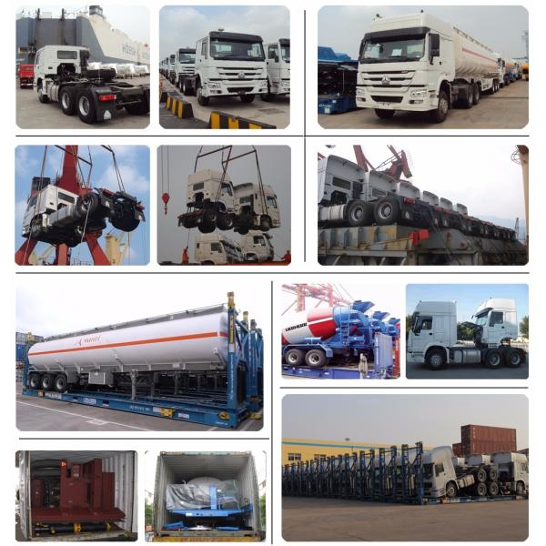 SINOTRUK 6x4 Horse Tractor Head 420hp HOWO Tractor Truck for RD Congo ASR TRC semi trailer towing vehicle