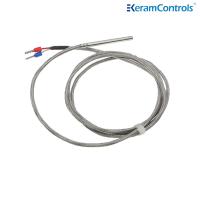 Fil 316 inoxydables des émetteurs 2 de capteur de PTFE 5K 10K NTC
