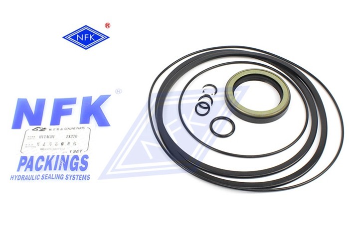 NKF Brand Excavator Travel Motor Seal Kits ZX270 Travel Motor Repair Kit NBR For Hitachi Excavator