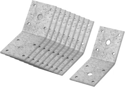 45 Degree Angle Connector Bracket Galvanized Steel For Post And Beam Jack Truss