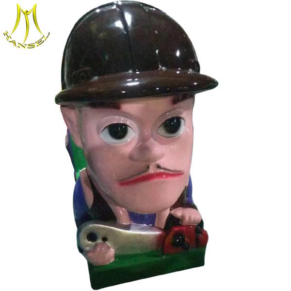 Hansel amusement outdoor electric horses ride infant rocking horse toy for mall