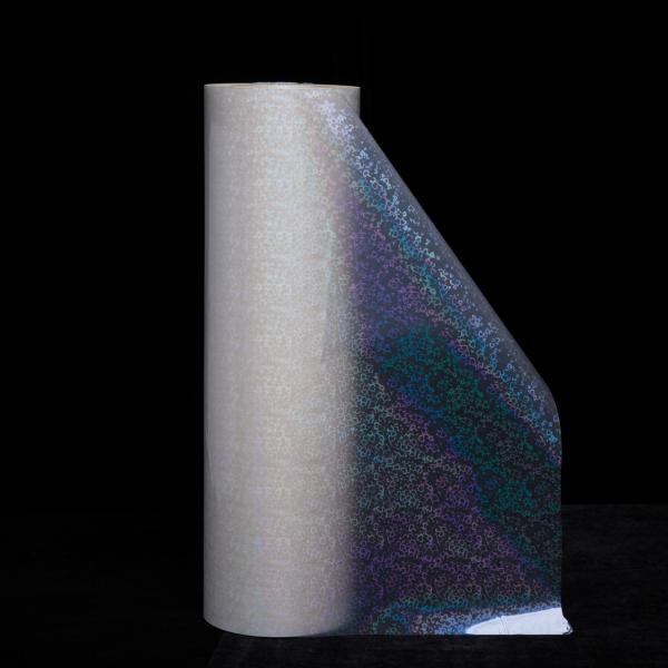 Amor Corazón Película de laminación térmica holográfica transparente de material BOPP Película de laminación térmica para embalaje