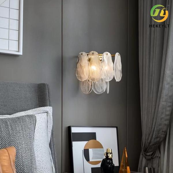 100 льм / в Гостиная домашняя гостиница настенного светильника металла стеклянная