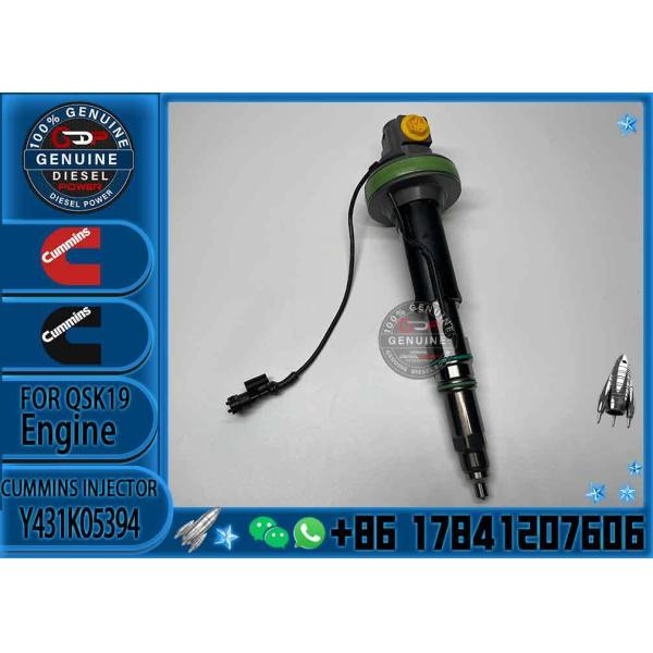New Construction Machinery Parts-Fuel Injector for QSK19 Diesel Model Y431K05394 FO0BJ10006 4955526 for CUMMINS Diesel