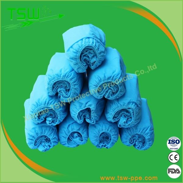 Lint Free 25gsm SPP SMS Skid Resistant Shoe Covers