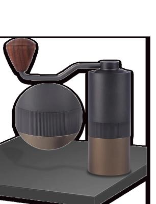 Portable Manual Conical Burr Grinder Handheld Stainless Steel Conical Burr