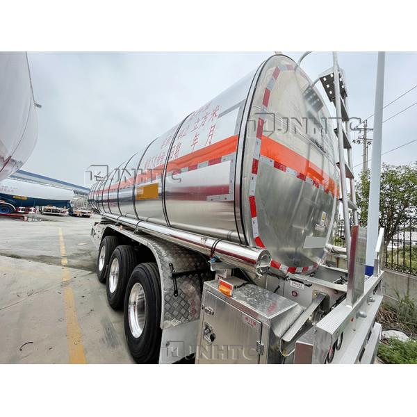 3 цапфа 45000 50000 нержавеющей стали молока топливозаправщика воды масляного бака Semi литров трейлера тележки