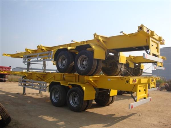 40 Ton 2/3/4 Axle Low Flatbed Trailer Truck Bed Tractor Trailer Trucks