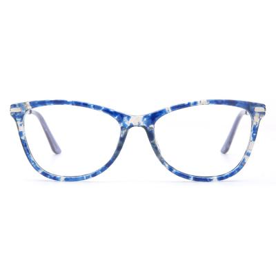 Cat Eye Eyeglasses TR90 Optical Frames Stainless Stain Steel Eyewear Unisex