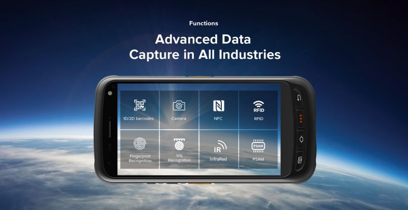 Терминал сборника 5,2 данным по андроида 8,0 приборов дюйма 2.5GHz Handheld PDA