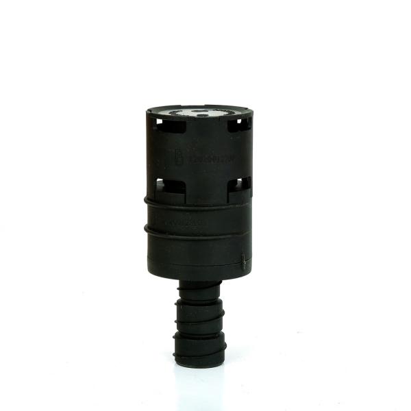 Diesel Van Heater Spare Parts Black Plastic Air Filter Muffler Avoid Mud In Duct Inlet