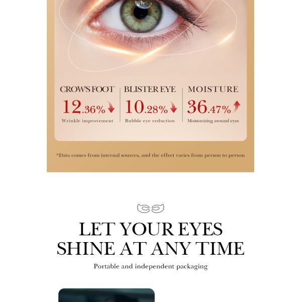 Увлажнение Противоморозки Старение Коллаген глазная маска облегчить усталость пластырь Уход за кожей