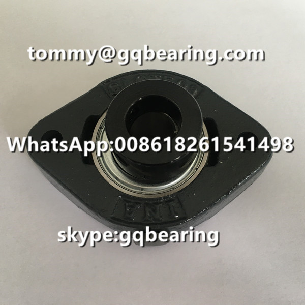 INA FLCTE12 FLCTE12-XL Material de hierro fundido de dos tornillos, rodamiento de bolas de bloque de almohada con brida