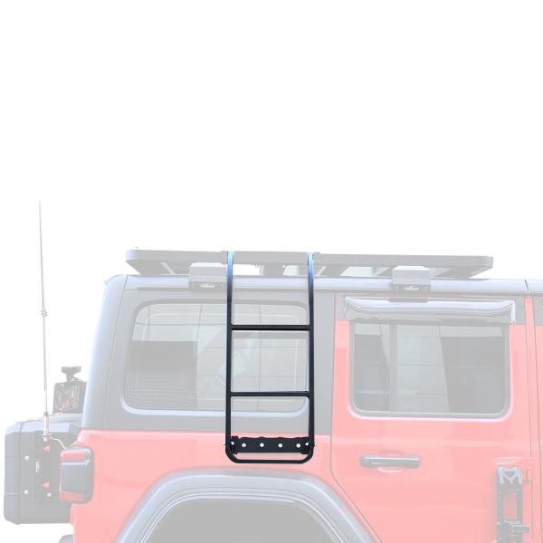 Powder Coated Aluminum Extrusion Cargo Basket Roof Racks for Jeep Wrangler JL and JT