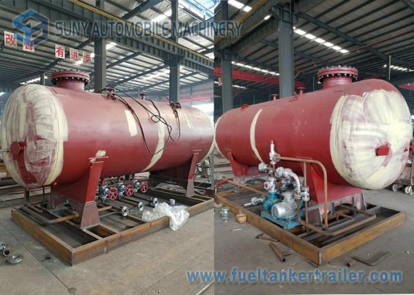 Mobile lpg filling station lpg bottling plant lpg tank trailer truck