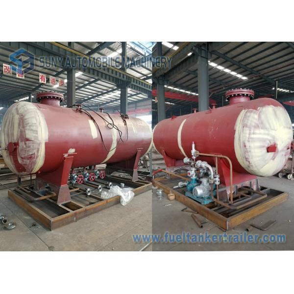 Lpg Tank Trailer Truck 20000l Lpg Skid Gas Tanker 10tons Lpg Skid Filling Station