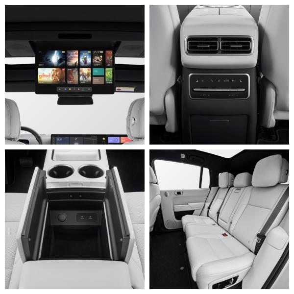 170Km EV Lixiang Electric Car New Energy L7 Petrol Electric Hybrid SUV Car