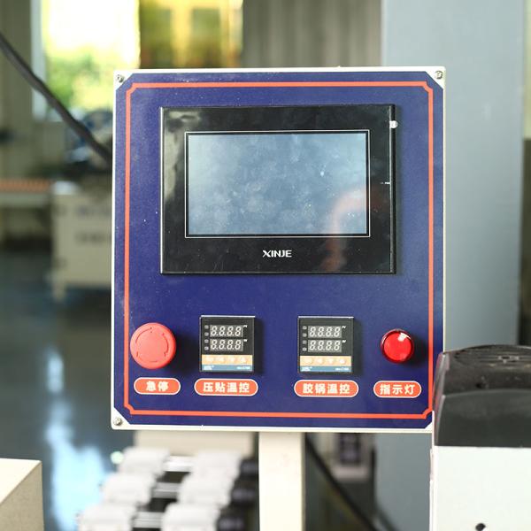 J C Type Woodworking Edge Bander Automatic 380V 0.8mpa