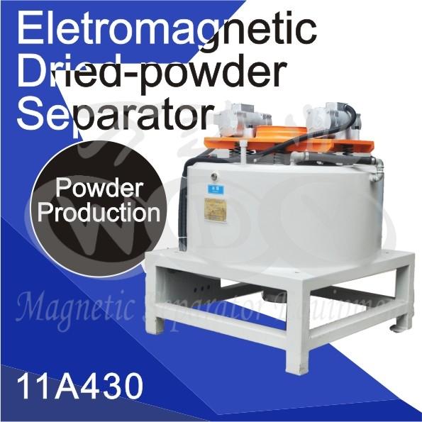 Automatic 3T Dry Magnetic Separator With Water / Oil Double Cooling feldspar chemical medicine powder