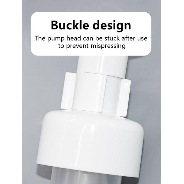 цвет насоса распределителя размера шеи 43mm пенясь белый вся пластмасса без металла