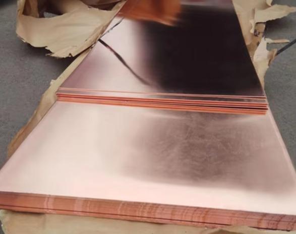 2mm Red Copper Sheet For Industrial Use Cold Rolled Hot Rolled