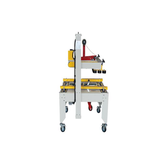 Полуавтоматический верхний и нижний привод ремень ленты коробки картона уплотнительная машина