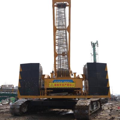 Max Line Pull 200 KN Used Crawler Cranes With 200 Ton Capacity Crawler Crane Xcmg