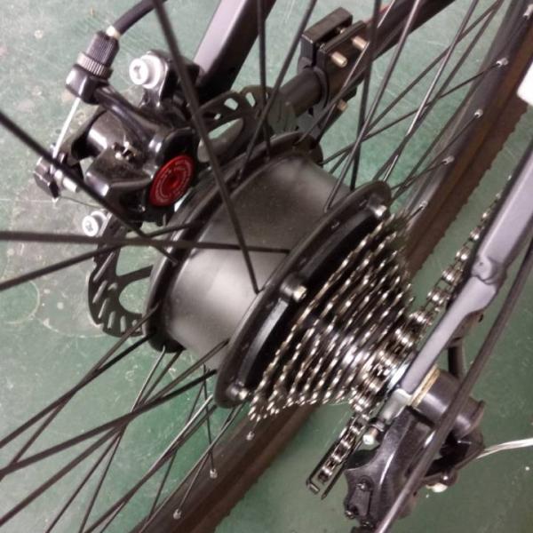 6061 Alu Frame 26 Inch Electric Folding Bike 48V Brushless Geared