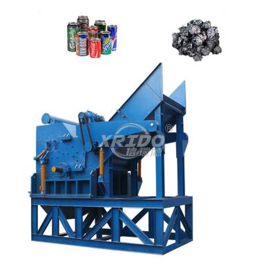 Scrap Metal Crushing Recycling Production Line/Waste Household Appliances Crusher Waste Car Metal Crushing