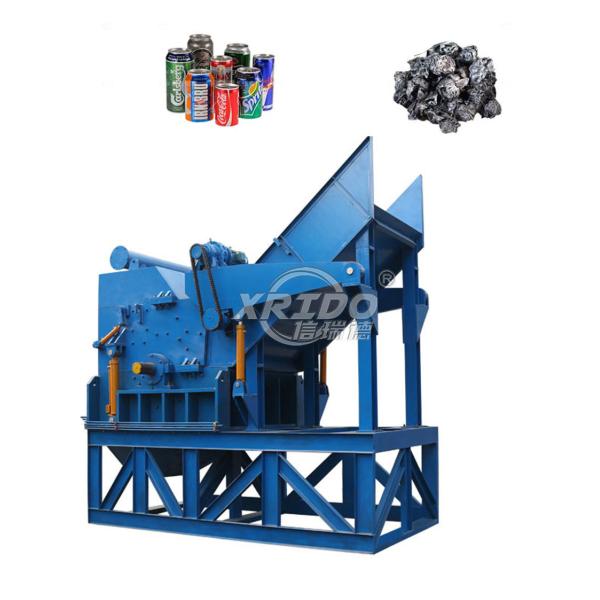 Scrap Metal Crushing Recycling Production Line/Waste Household Appliances Crusher Waste Car Metal Crushing