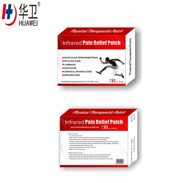 Free sample Traditional muscle pain relief patch from Chinese factory