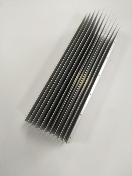 High End Aluminum Heatsink Extrusion Profiles CNC Machining With ROHS Approval
